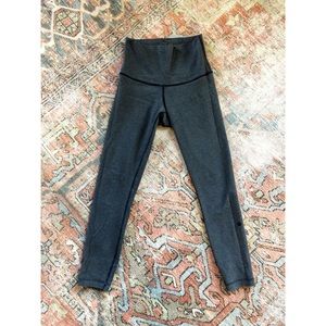 Lululemon High Rise Cotton Wunder Under Pant